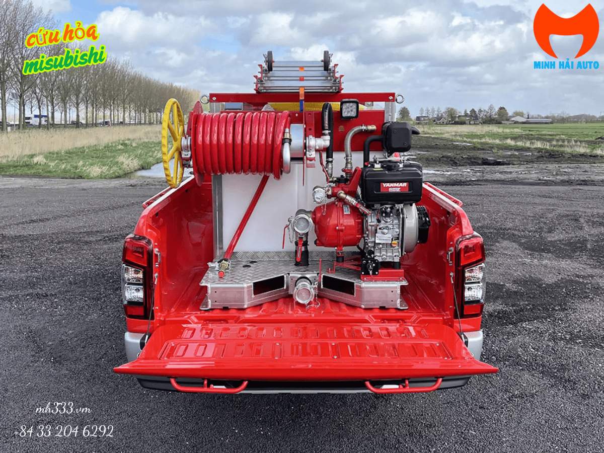 Xe cứu hỏa mini 0.5 khối