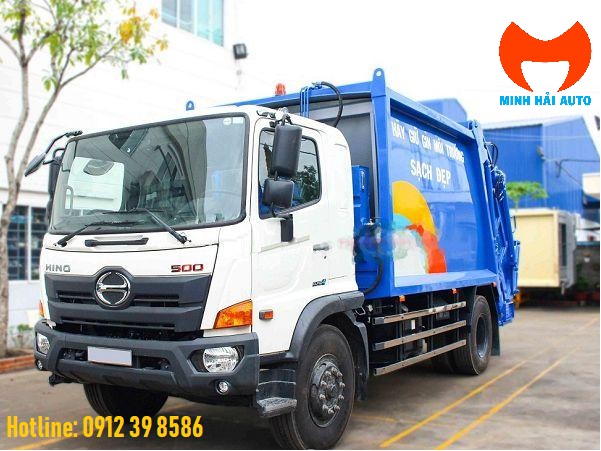 bán xe ép rác Hino 15 khối