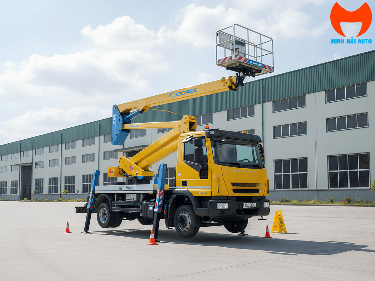 Xe nâng người 28m Socage 28DA