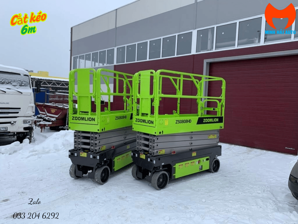 Xe nâng người dạng cắt kéo zoomlion