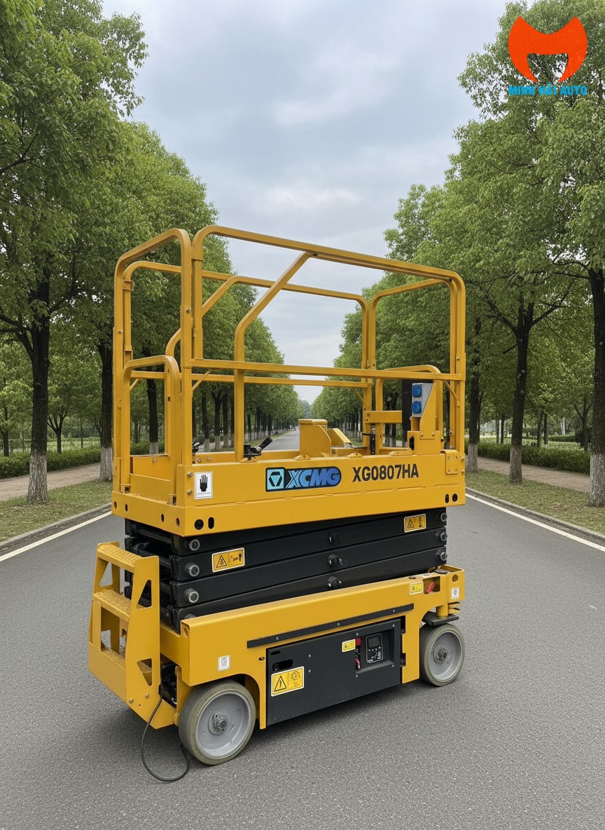 Xe nâng người dạng cắt kéo 8m XCMG