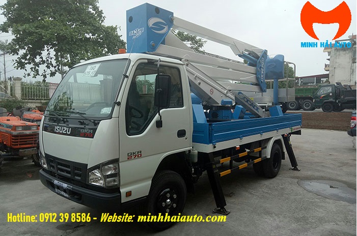 xe thang nâng người 20m isuzu