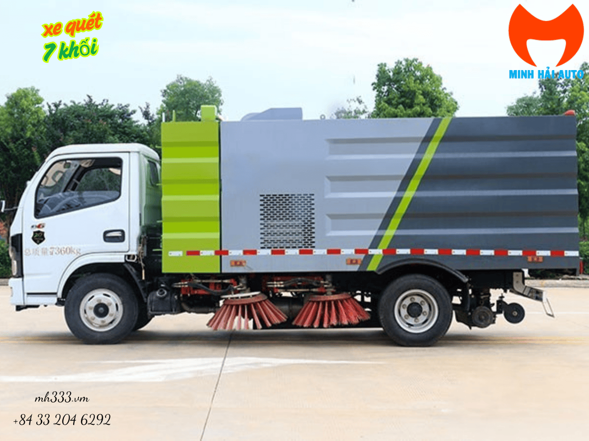 Xe quét rửa đường RHH5070TXSEQ6 nhập khẩu chính hãng