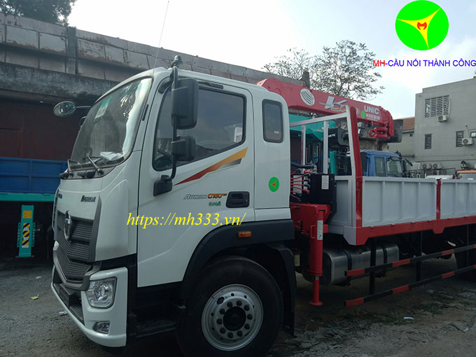 xe tải thaco auman c160 gắn cẩu unic 3 tấn
