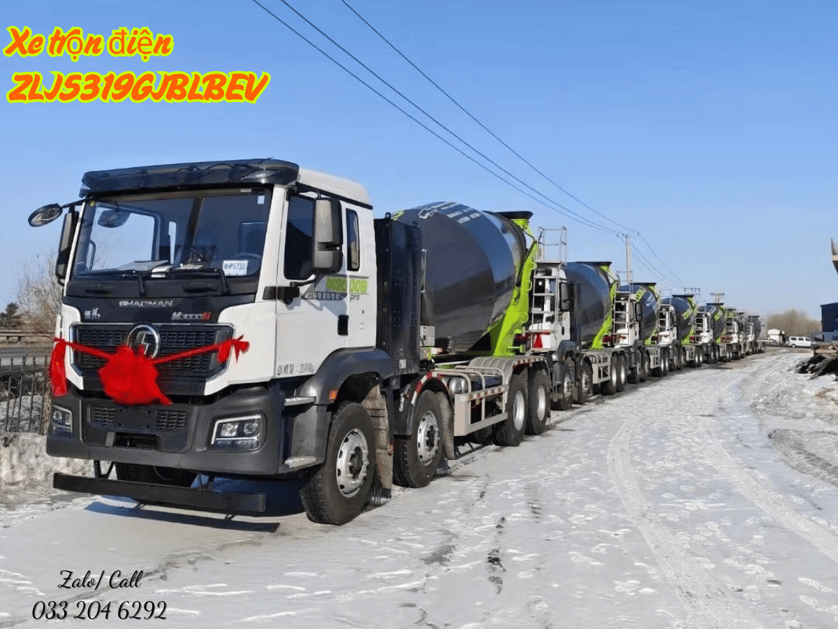 Xe trộn bê tông điện ZLJ5319GJBLBEV