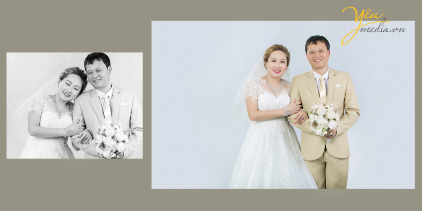 Chụp ảnh kỉ niệm ngày cưới