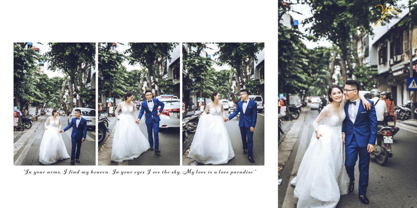 Chụp ảnh cưới tại Hà Nội