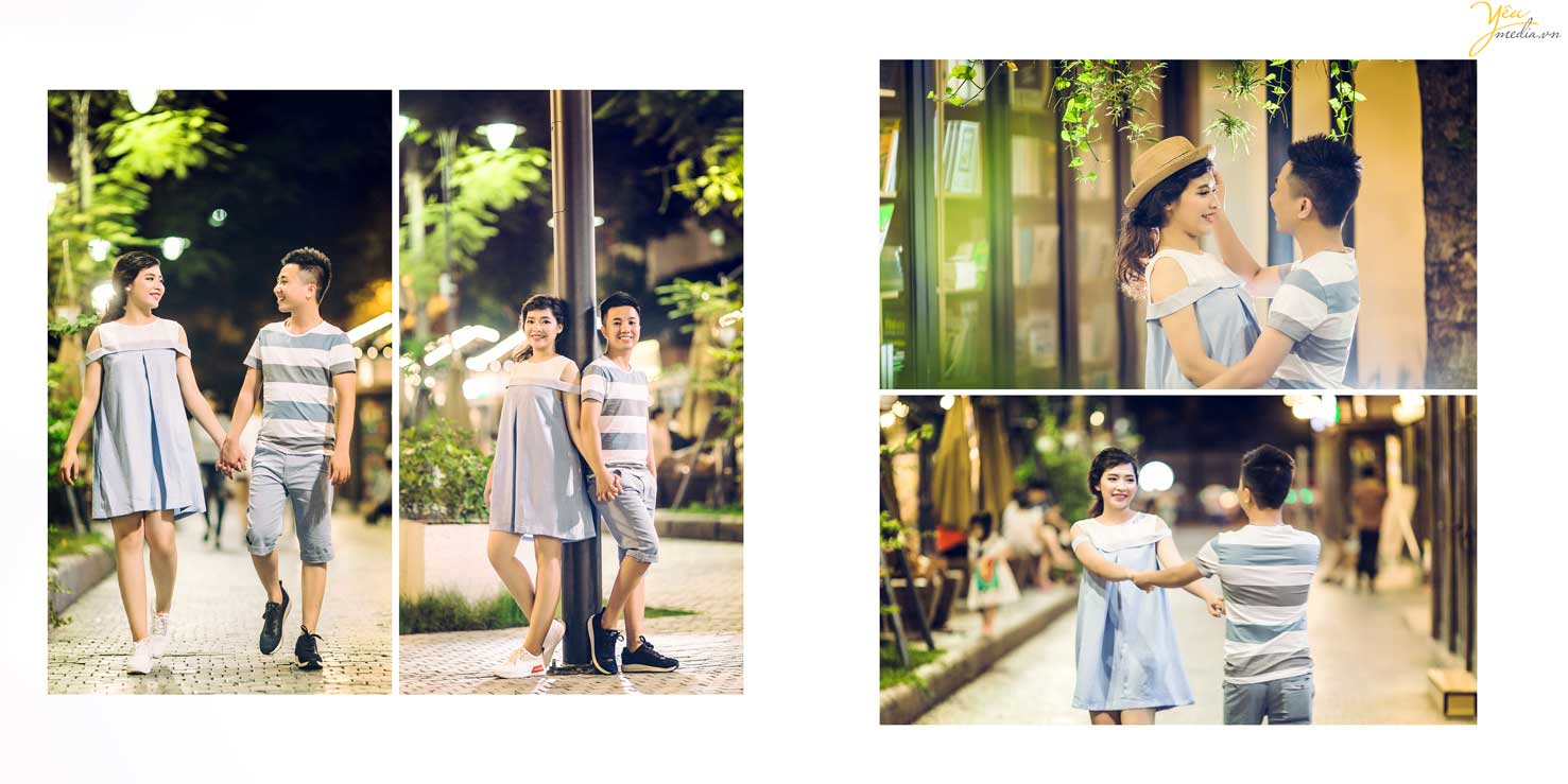 Chụp ảnh cưới tại phim trường Smiley Ville
