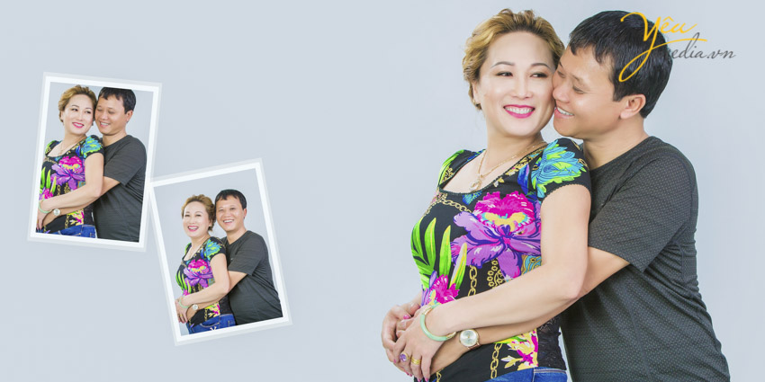 Chụp ảnh kỉ niệm ngày cưới