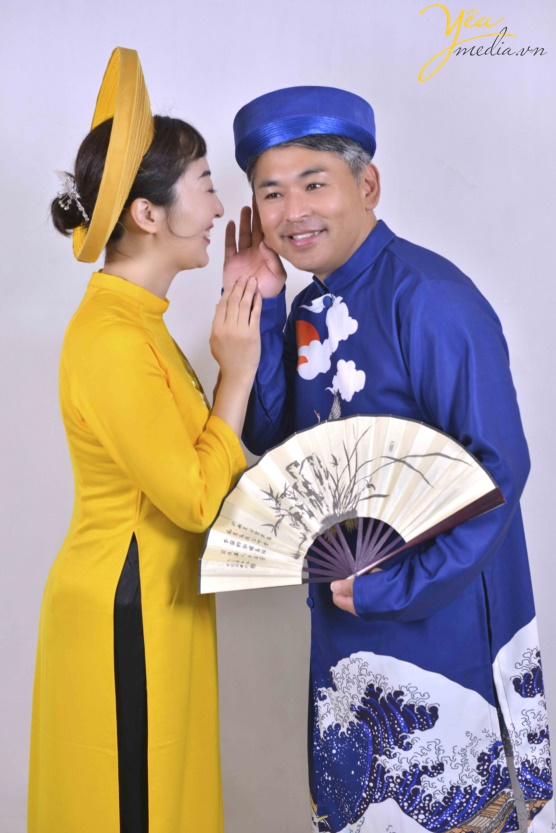 Bộ ảnh kỉ niệm ngày cưới cho cặp đôi người Nhật Bản