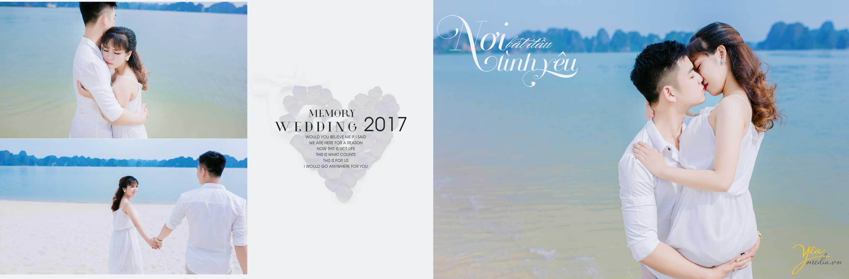 Chụp ảnh cưới tại Hạ Long