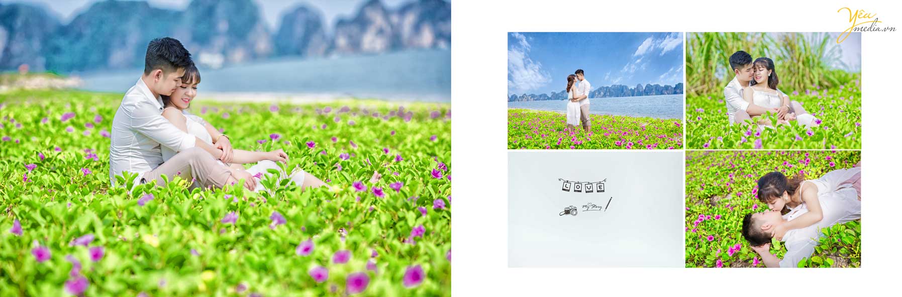 Chụp ảnh cưới tại Hạ Long