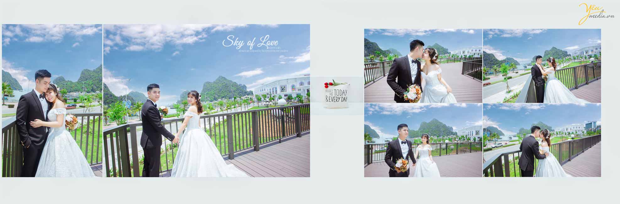 Chụp ảnh cưới tại Hạ Long