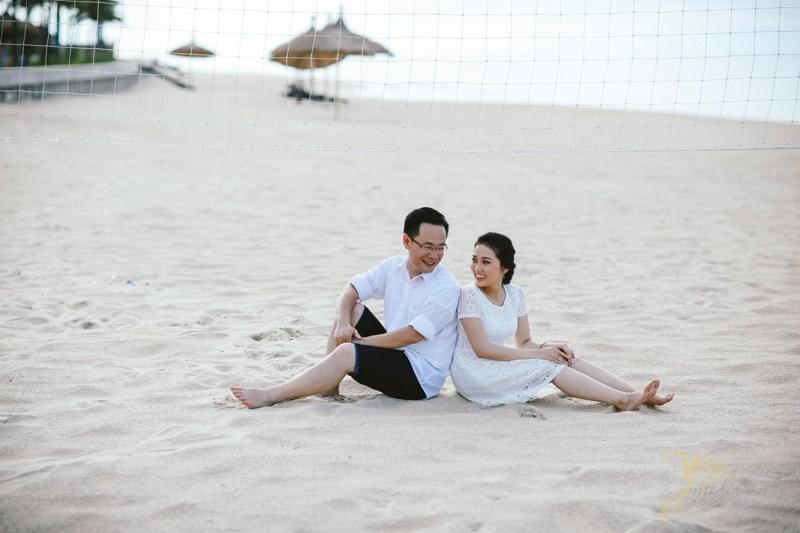 ảnh cưới biển Vinh Hiền