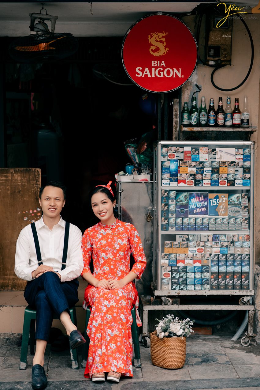 Chụp ảnh cưới ở phố cổ Hà Nội - địa điểm truyền thống không bao giờ cũ: