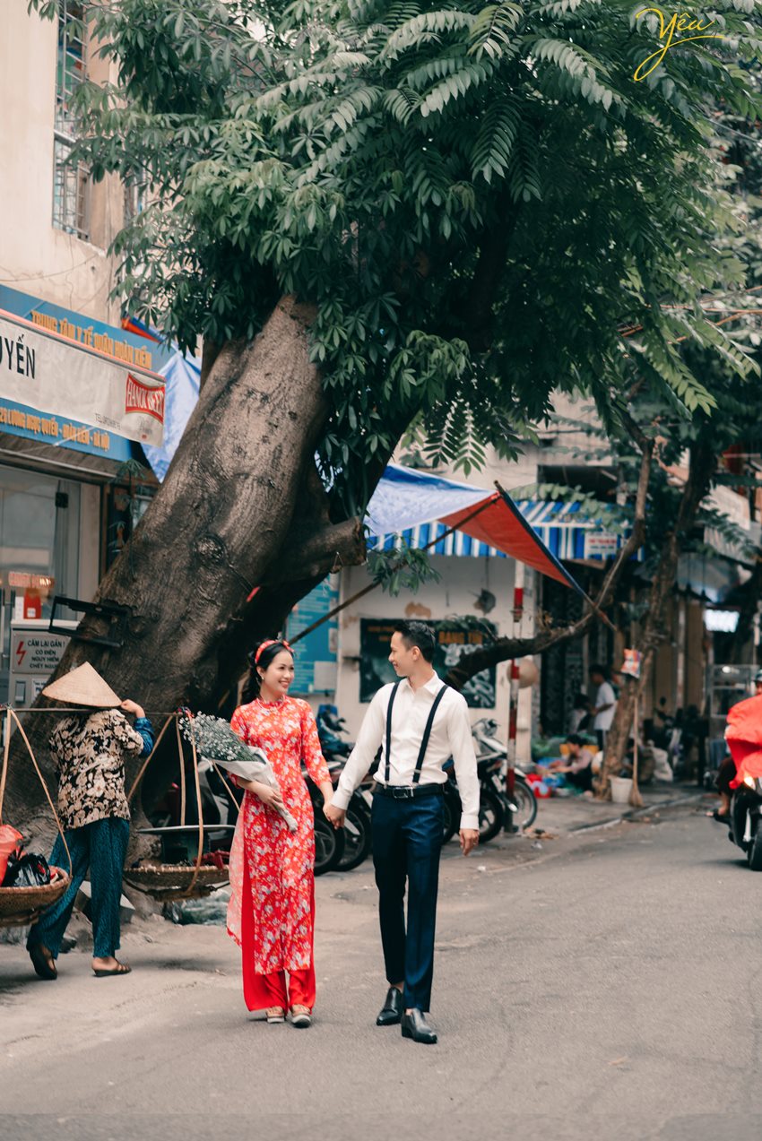 Chụp ảnh cưới ở phố cổ Hà Nội - địa điểm truyền thống không bao giờ cũ: