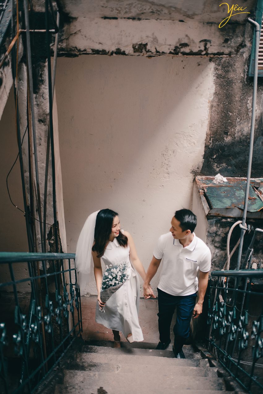 Chụp ảnh cưới ở phố cổ Hà Nội - địa điểm truyền thống không bao giờ cũ: