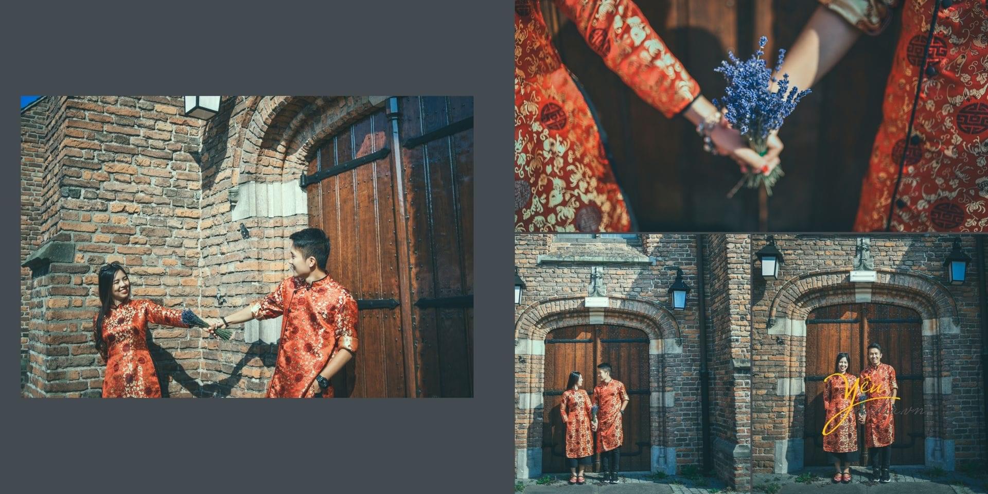 ảnh cưới chụp tại các lâu đài châu âu