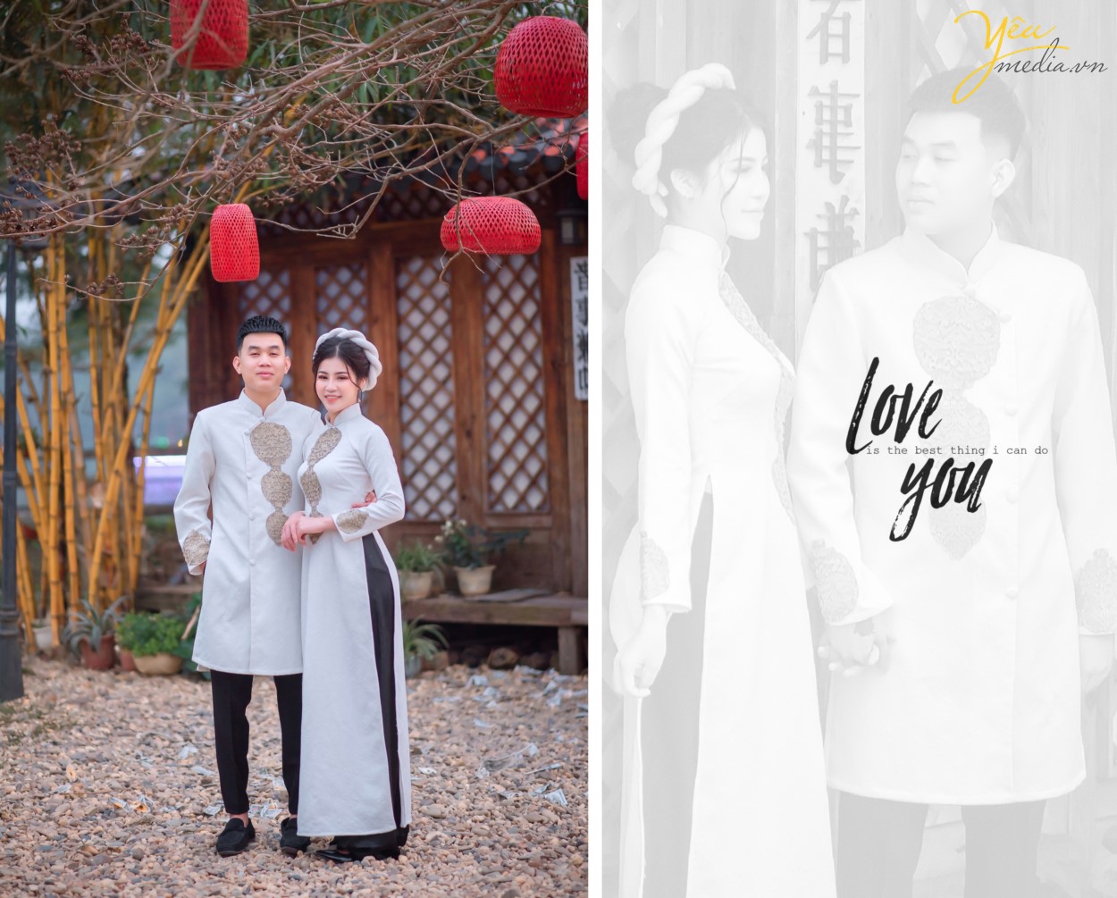 Đặc biệt phim trường Sanitori Park nằm ngay cạnh Công viên Yên Sở, một trong những địa điểm chụp ảnh cưới yêu thích của giới trẻ. Vì vậy, sau khi chụp ảnh cưới tại Sannitori, cô dâu chú rể có thể sang địa điểm chụp ảnh miễn phí là công viên Yên Sở để chụp những bức ảnh mang phong cách tự nhiên, lãng mạn.