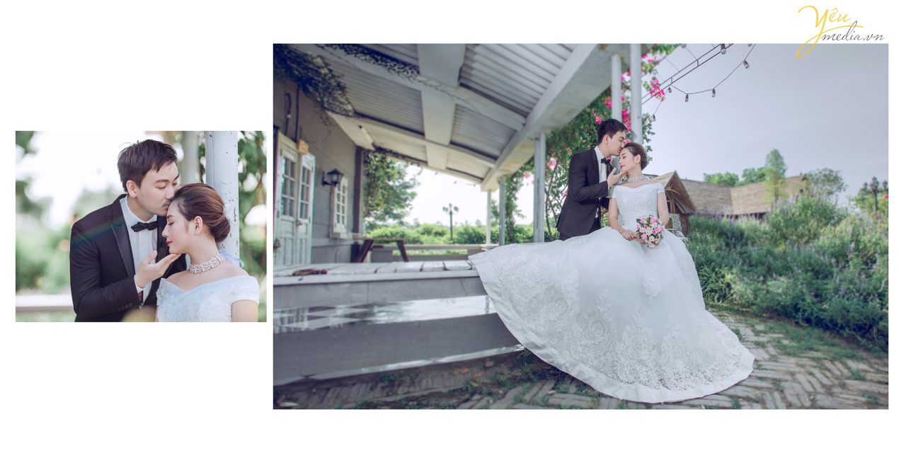 ảnh cưới đẹp chụp tại smiley ville