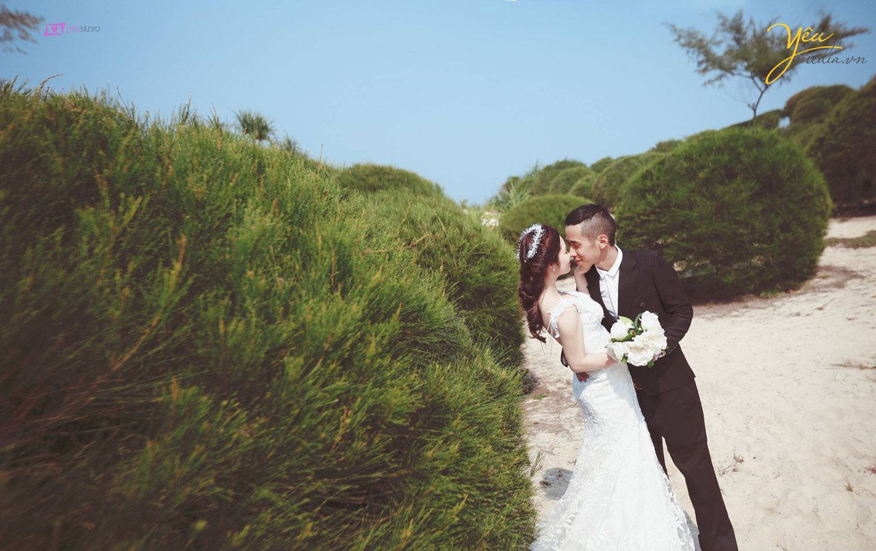 chụp ảnh cưới ở biển đẹp