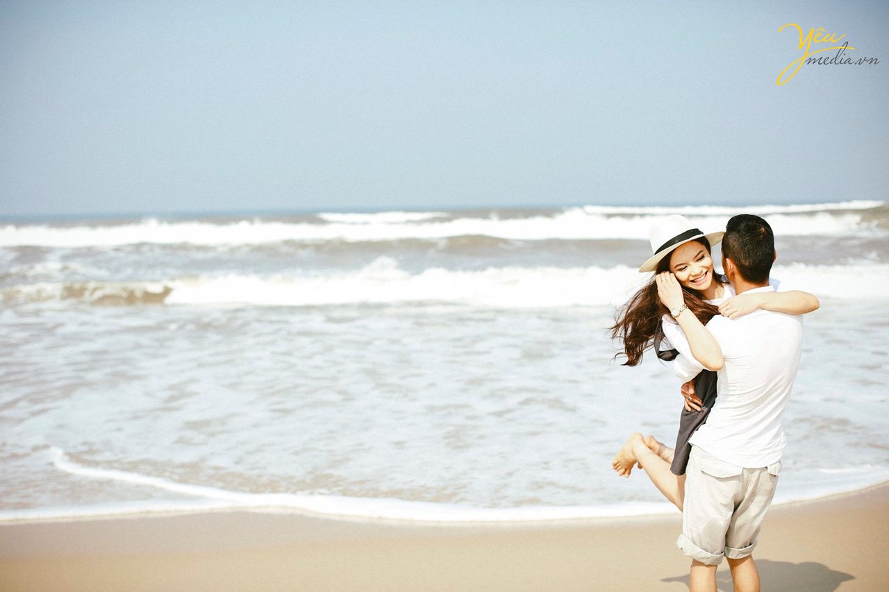 chụp ảnh cưới ở biển đẹp