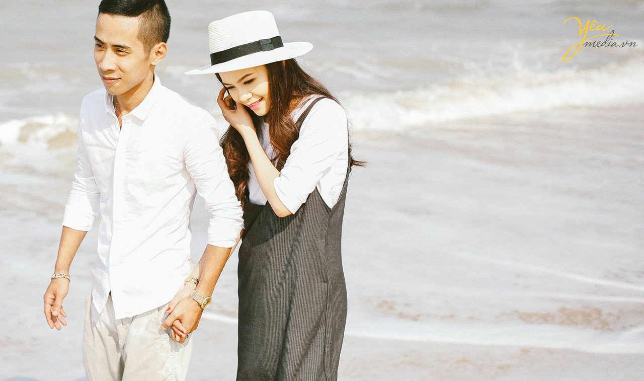 chụp ảnh cưới ở biển đẹp