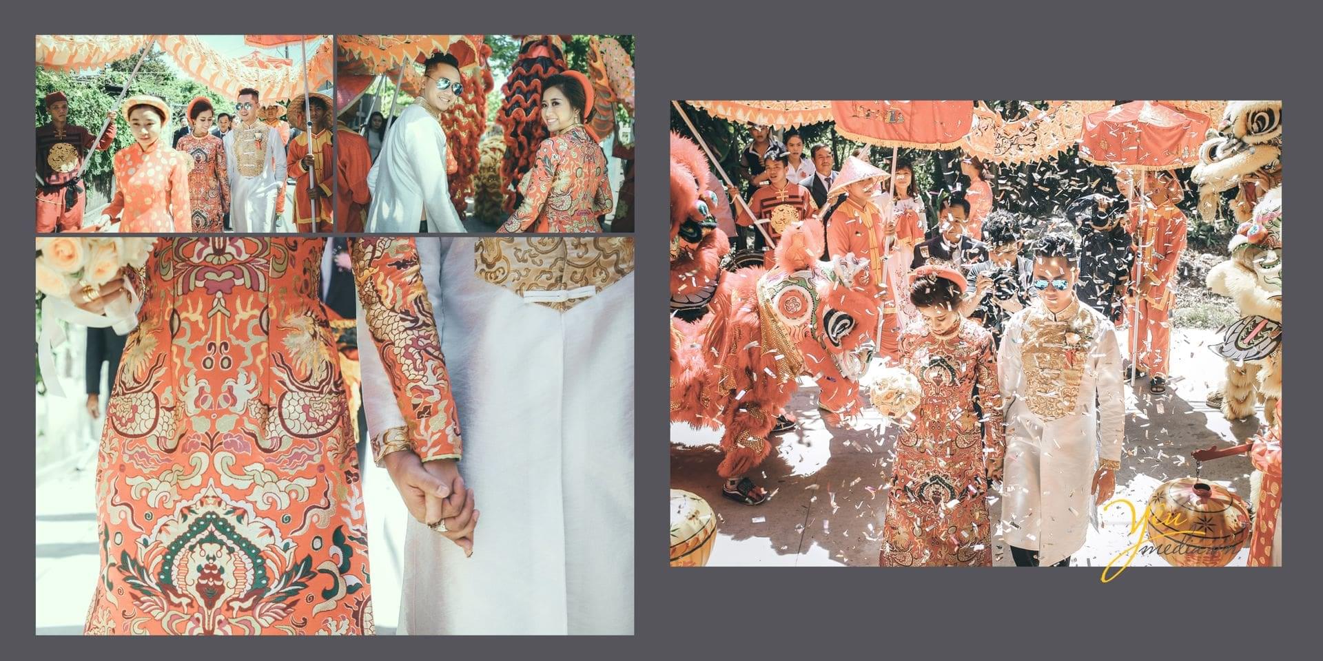 kiệu quan múa lân đón dâu