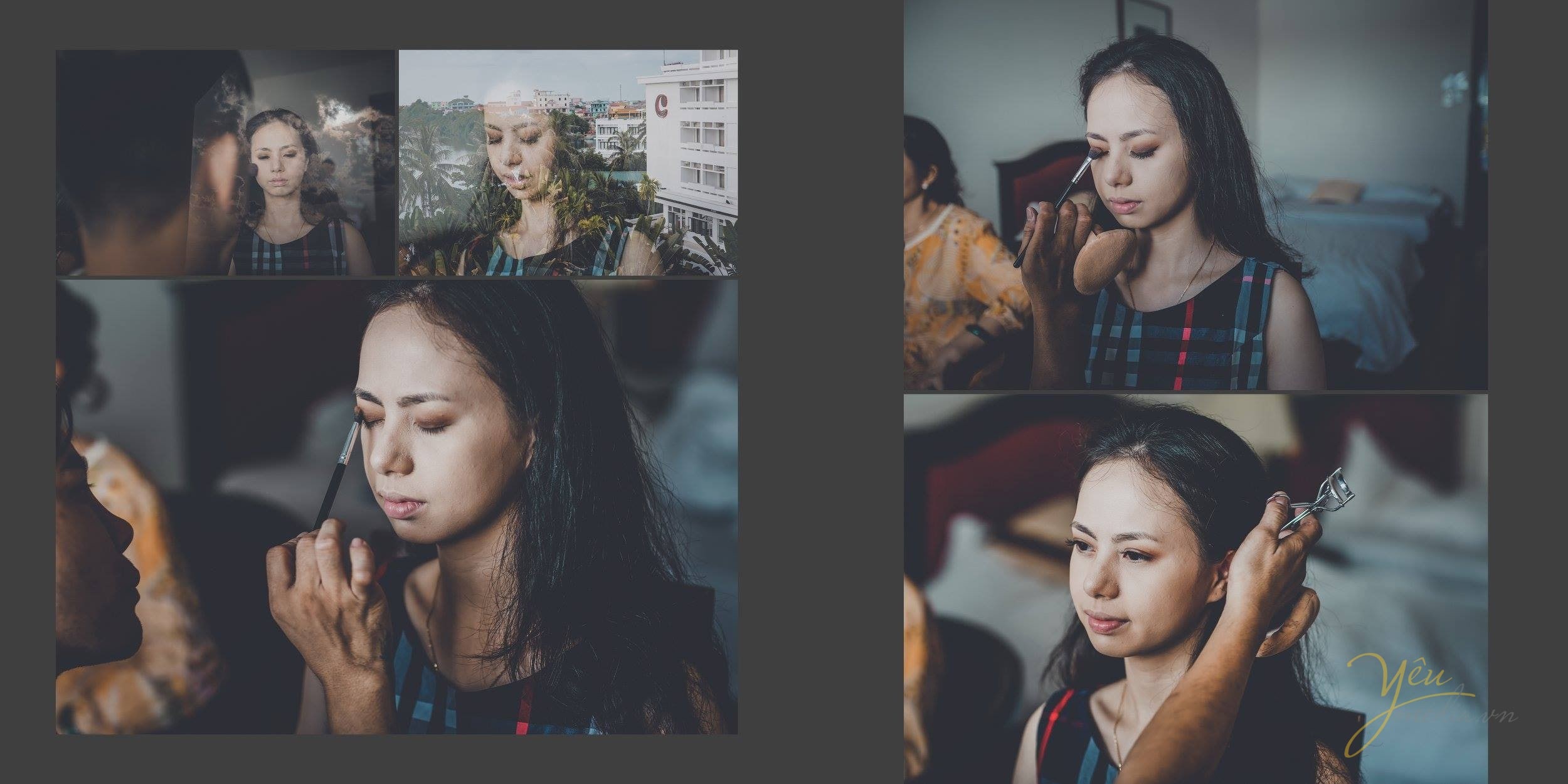 trang điểm cho cô dâu trong ngày cưới