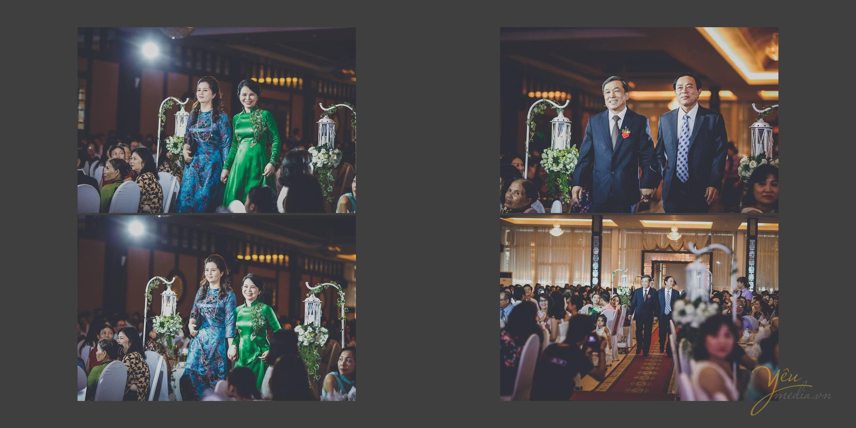 ảnh chụp bố mẹ cô dâu chú rể trong lễ cưới