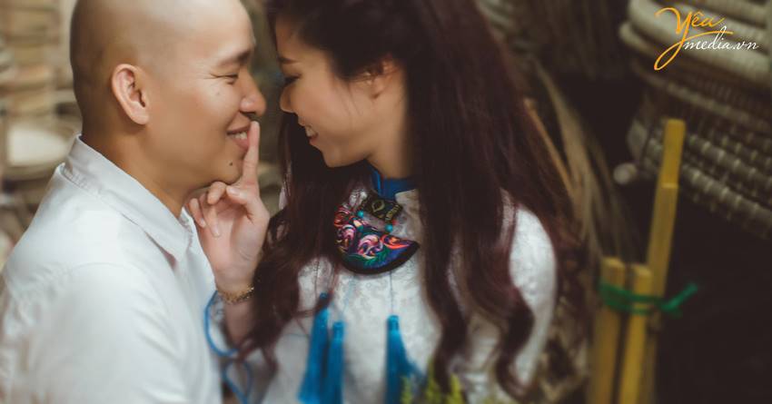 Ảnh cưới chụp tại chợ Đông Ba