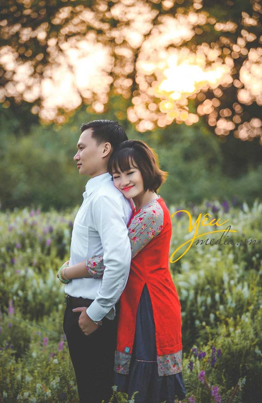 chụp ảnh cưới tại Santorini Park