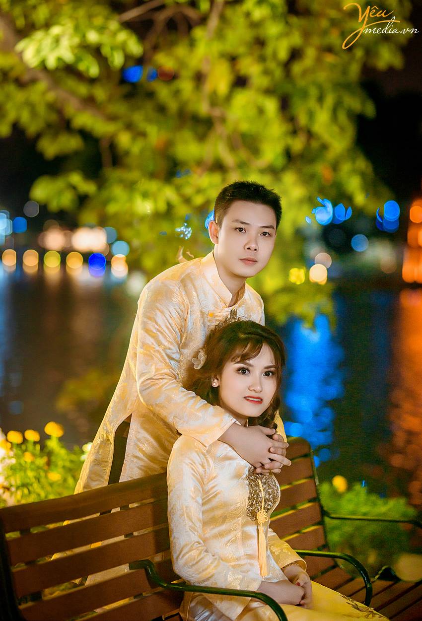 chụp ảnh cưới tại Bờ Hồ
