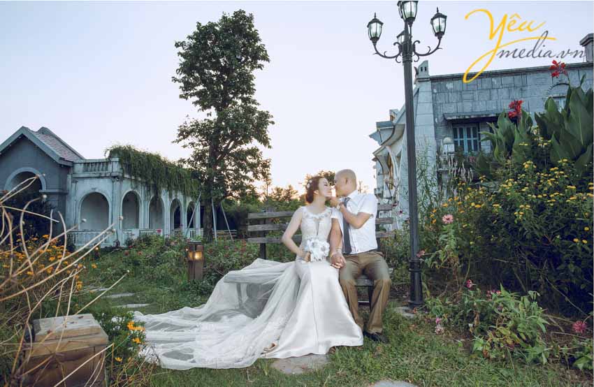 ảnh cưới chụp tại Smiley Ville