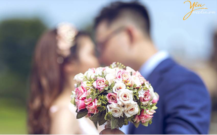 ảnh cưới chụp tại Smiley Ville