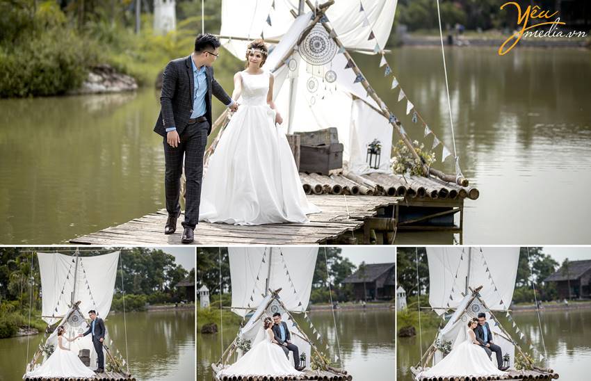 ảnh cưới chụp tại Smiley Ville