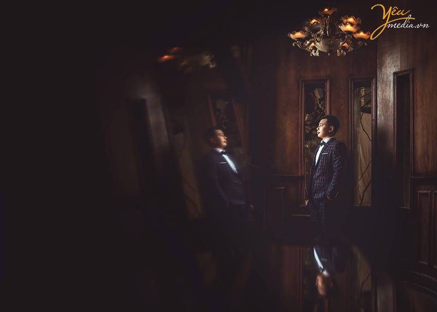 chụp ảnh cưới tại Smiley Ville