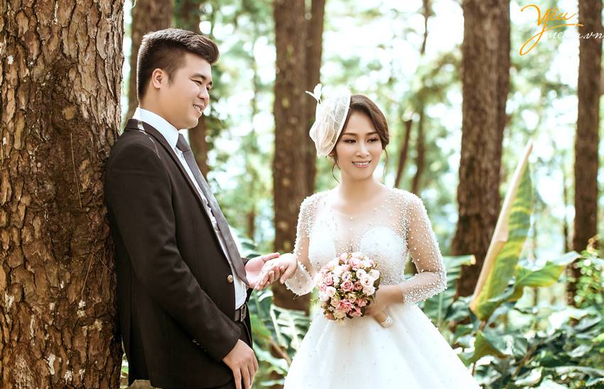 chụp ảnh cưới tại Tam Đảo