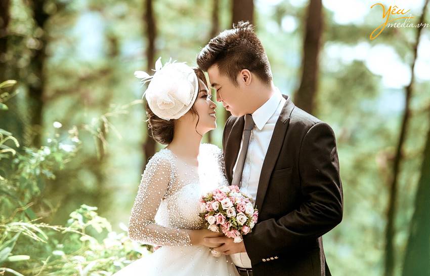 chụp ảnh cưới tại Tam Đảo
