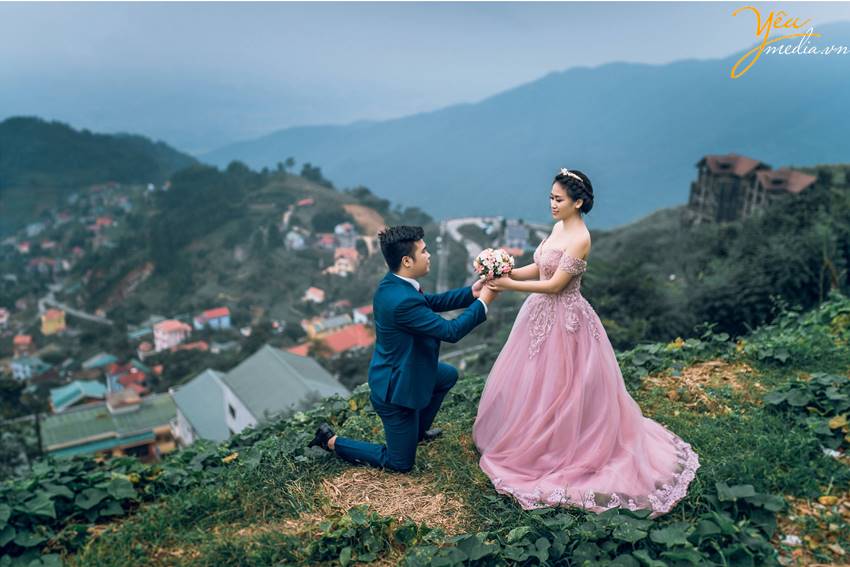 chụp ảnh cưới tại Tam Đảo