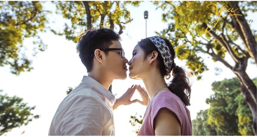 chụp ảnh cưới tại Phan Đình Phùng