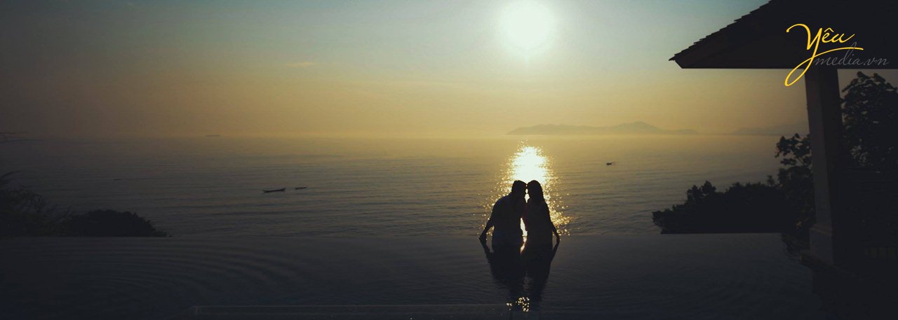 ảnh cưới chiều hoàng hôn