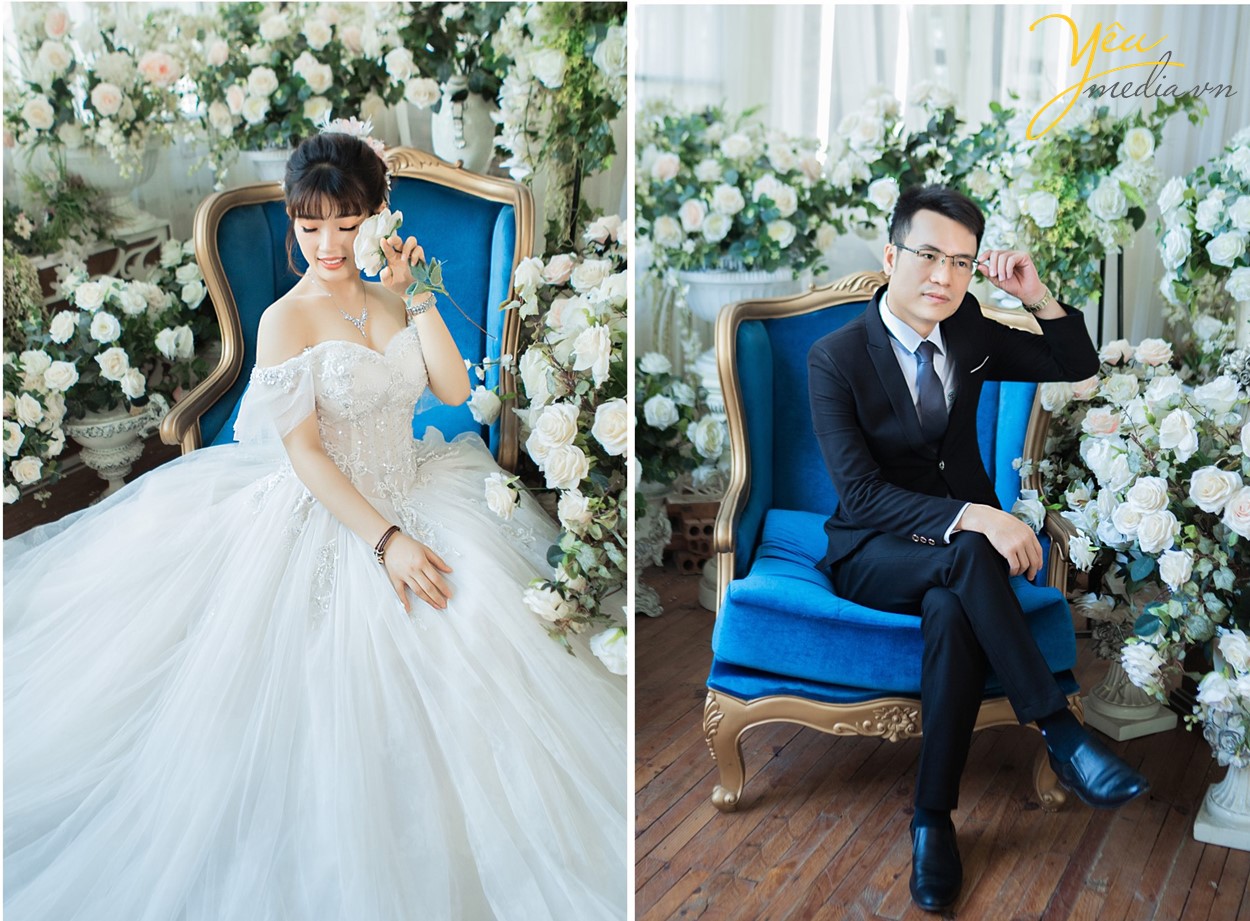 ảnh cưới lãng mạn trong phim trường hà nội chụp ở đâu