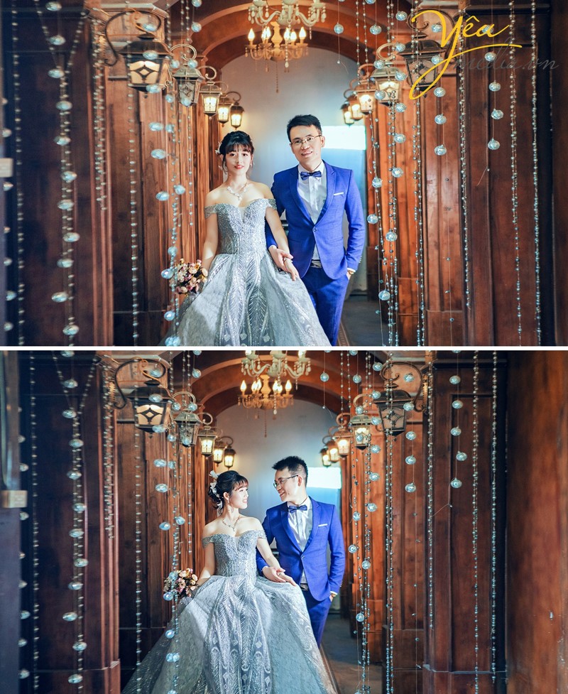 ảnh cưới lãng mạn trong phim trường hà nội chụp ở đâu