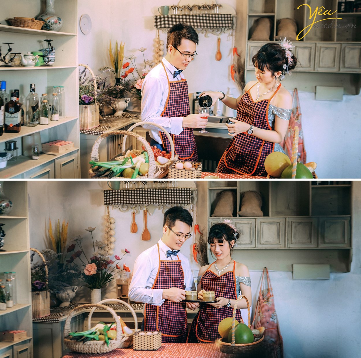 ảnh cưới lãng mạn trong phim trường hà nội chụp ở đâu