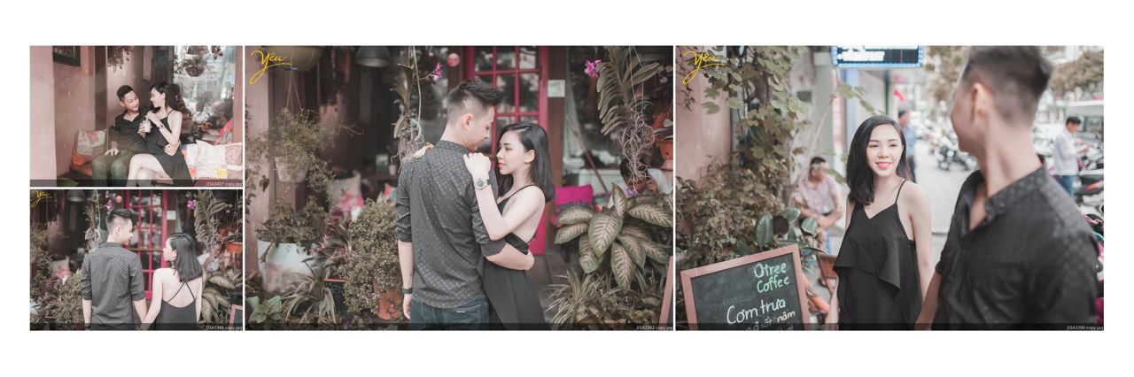 ảnh cưới chụp tại quán cafe