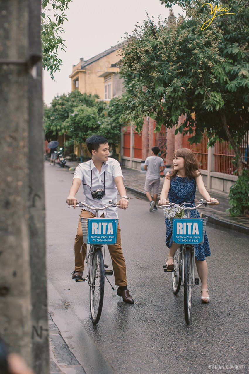 đạp xe ở hội an