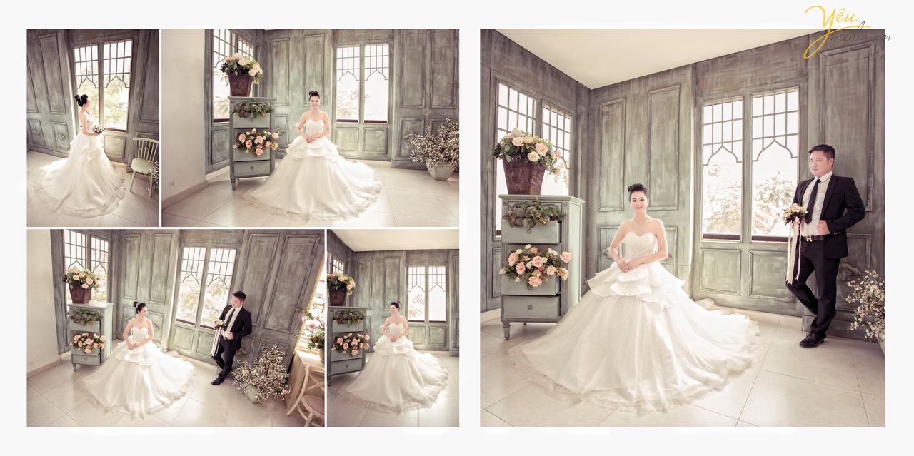 ảnh cưới chụp bối cảnh vintage tại Santorini