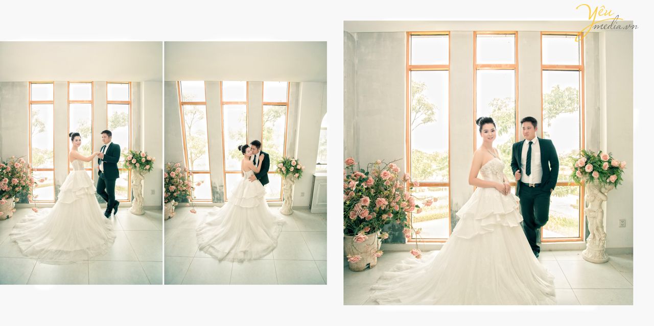 chú rể cô dâu khiêu vũ