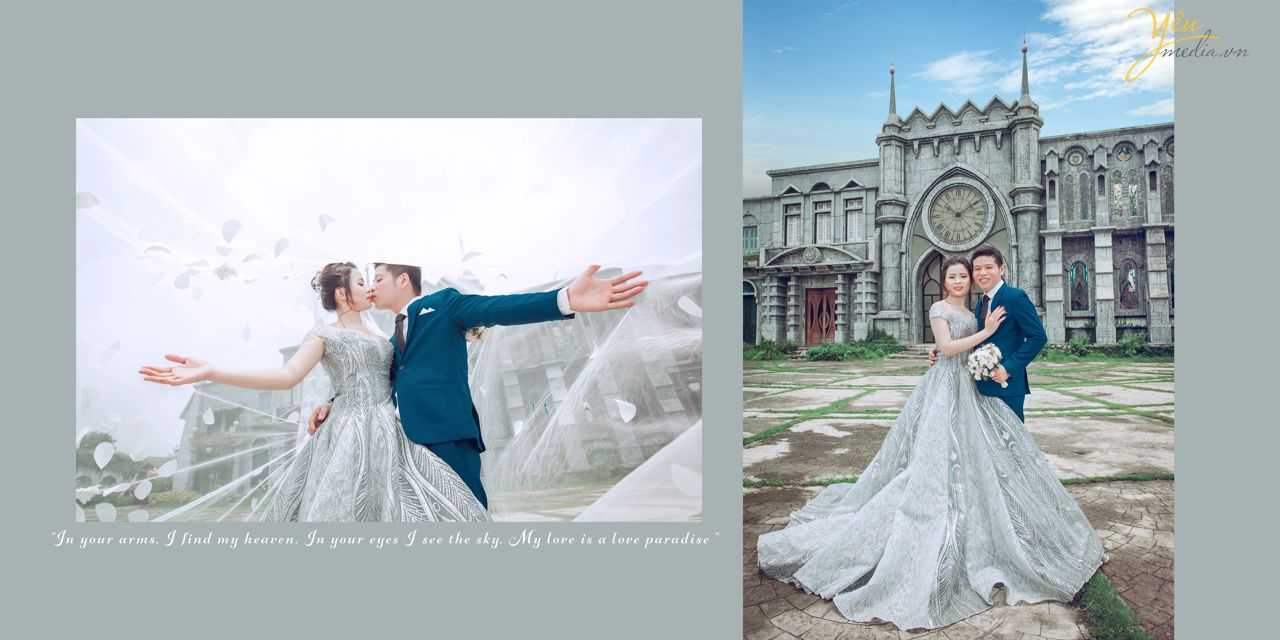 ảnh bìa in album cưới